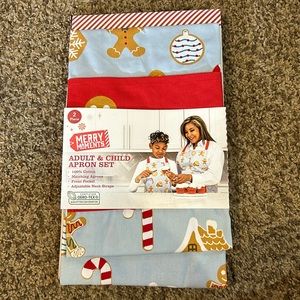 Adult and Child Winter Apron